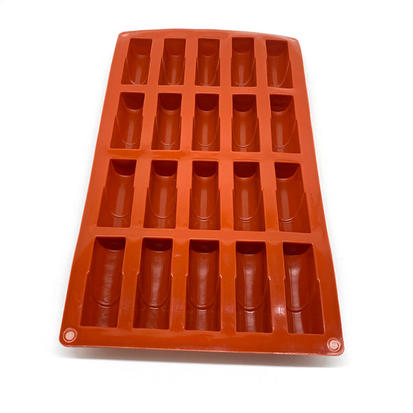 Mini Choc Logs Silicone 20 Cavity Mould