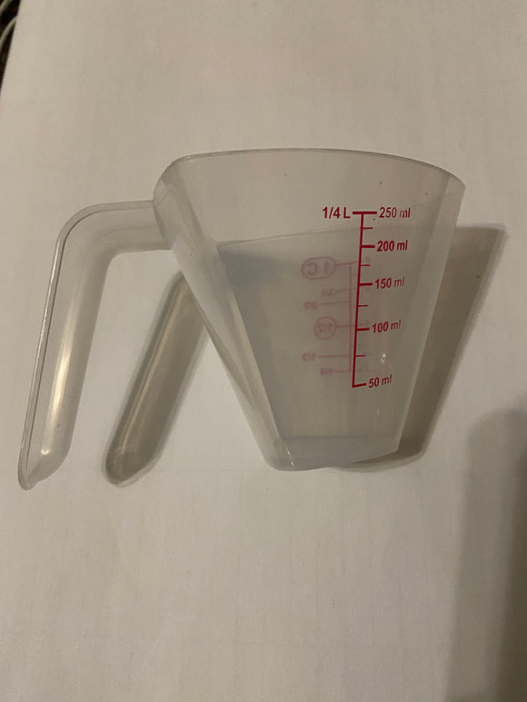Measuring Cup Triangle 250ml – Sprinkles bake and party supplies