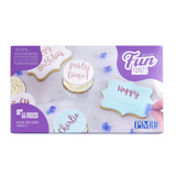PME Fun Fonts - Cupcakes And Cookies Of Collection 1