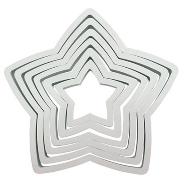 PME Classic Shapes Cutters - Star Set Of 6