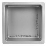 PME Square Cake Pan ( 229 X 229 X 102MM / 9 X 9 X 4")