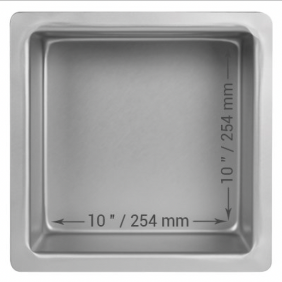 PME Square Cake Pan 25 x 25 x 10cm