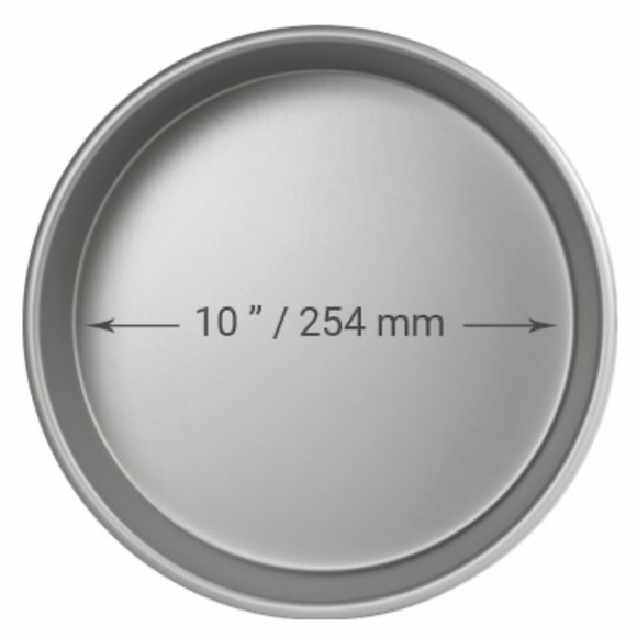 PME Round Cake Pan (254 X 51MM / 10 X 2