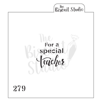 BS For a special teacher Stencil