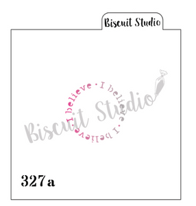 BS I believe /Santa Claus Stencil 2pc