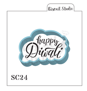 BS Happy Diwali Cutter & Stencil