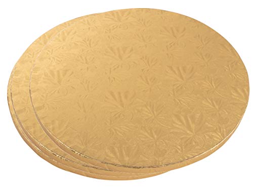 Masonite Foiled Cake Boards Gold