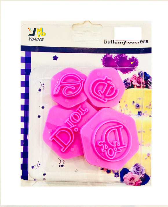 Cake Stamp Dior 4pc