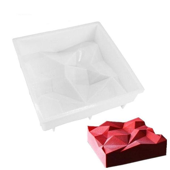 Geode Square Silicone Mould Large