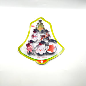 Cookie Cutter Christmas 6pcs assorted 1