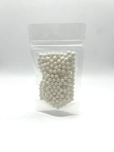 4mm White Pearls 50g