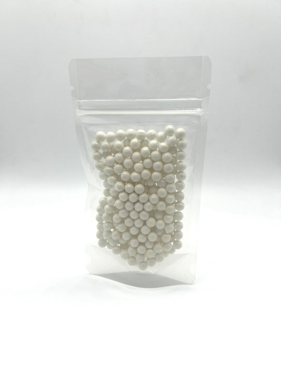 4mm White Pearls 50g