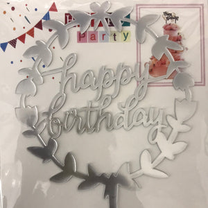 HP Topper - HBD Silver Style 43