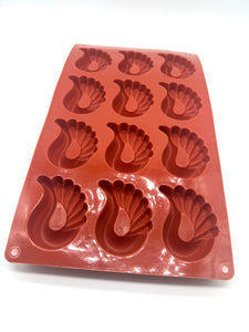 Paisley Silicone Mould 12 Cavity