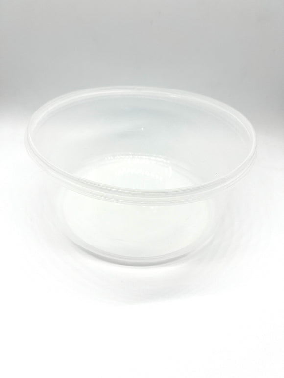 Plastic Tub With Lid 1.5 litres Round Tamper Proof