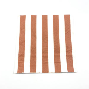 Striped Serviettes 20's