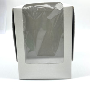 Large Cupcake Box 4"x4"x5" with window