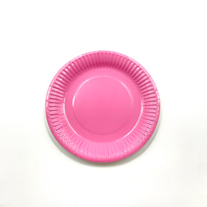 Cheap pink best sale paper plates