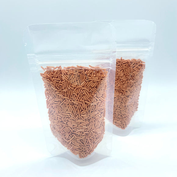 Vermicelli Sprinkles - Rose Gold 50g