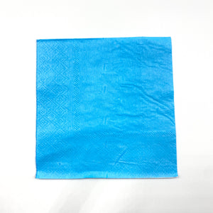 Light Blue Cocktail Serviettes 20's