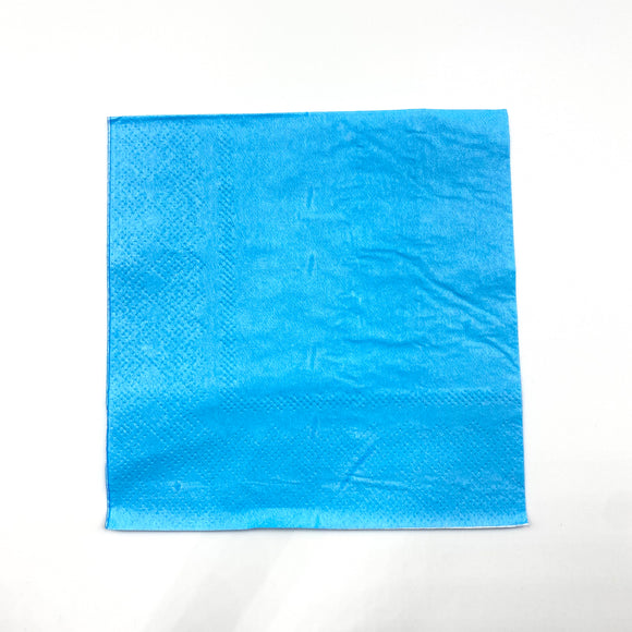 Light Blue Cocktail Serviettes 20's