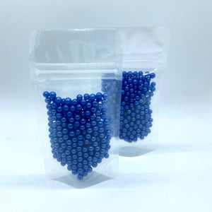 Sugar Pearls 6mm - Blue 50g