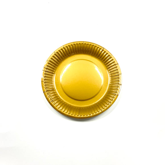 Gold paper deals plates