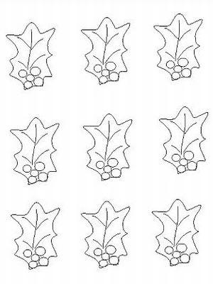 Barco Choc Mould - Holly (C101)