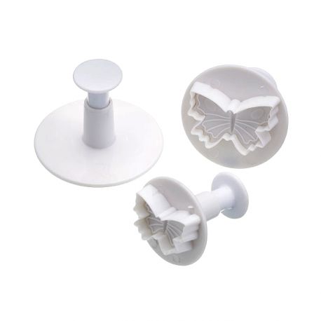 Veined Butterfly Plunger Cutter 3pcs