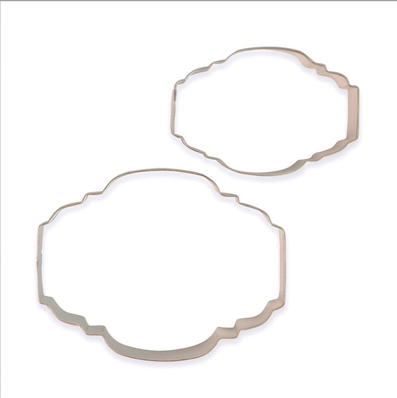 PME Cookie & Plaque Cutter Style 2 - Set of 2