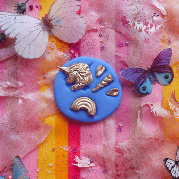Silicone Mould Unicorns and Rainbows
